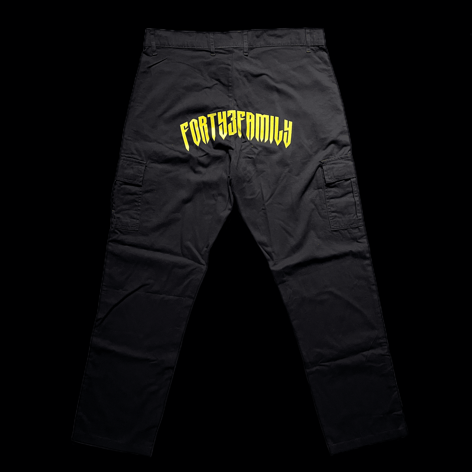 CARGO PANTS YELLOW | Forty3 Family