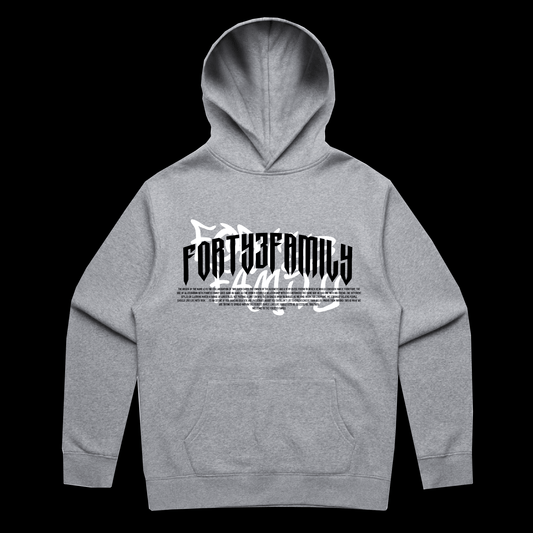 ORIGINAL HOODIE GREY | Forty3 Family